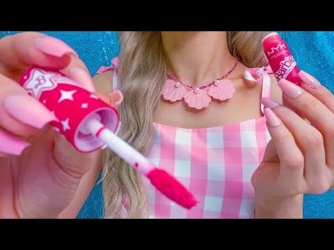 Barbie Does Your Makeup 🎀 ASMR