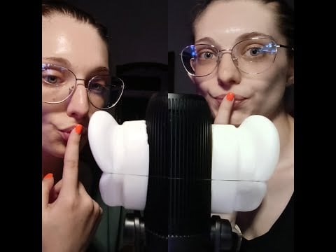 ASMR | Binaural: Twins Kisses (NO TALKING)