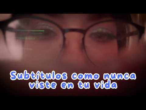 Tapping en la cámara⭐INENTENDIBLE⭐| ASMR en español con subtítulos MÁGICOS