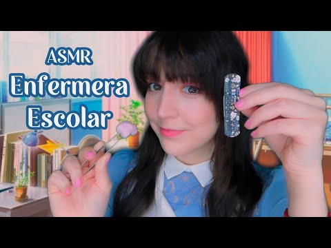 ⭐ASMR [Sub] Enfermera Escolar, Anime Roleplay en Español (Soft Spoken, Atención Personal)