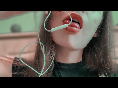 👅АСМР звуки рта,ликинг микрофона|ASMR mouth sounds,mic licking 👅