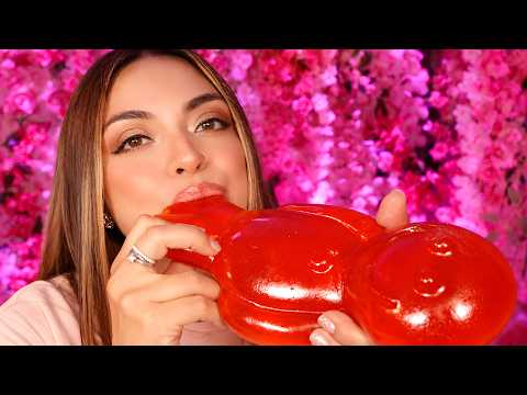 ASMR GIANT Gummy Jelly Baby 🍬 You Asked for Something BIG! | Mouth Sounds & Chewing