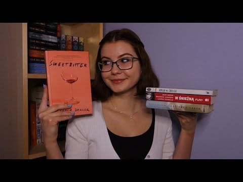 asmr | december wrap-up | book tapping, cover tracing and being excited about Sweetbitter