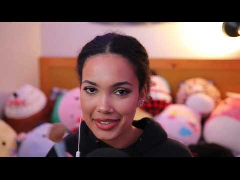 ASMR ⚡ Bestie Does Your Makeup At A Sleepover ✨💄 (personal attention, roleplay...)