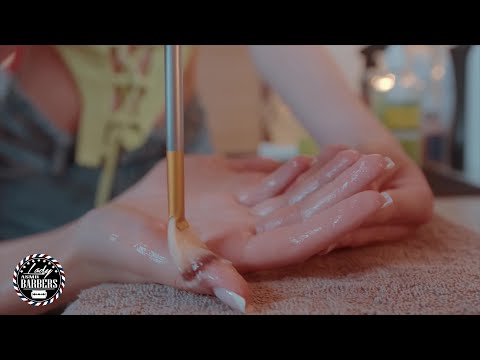 Deep Relaxation ASMR Massage by Barber Lady Sandra for Skinny Girls
