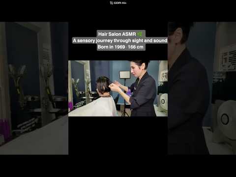 미용실ASMR 시각과청각의 활성화 #상고컷트 Activation of ASMR visual and hearing in beauty salon #AppealCut