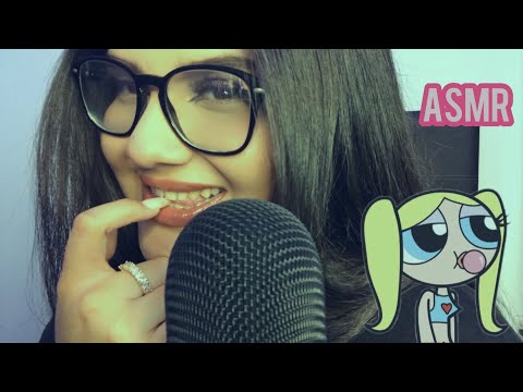 INAUDIBLE CON CHICLE CERCA DEL MICRO 🫧 ASMR EN ESPAÑOL