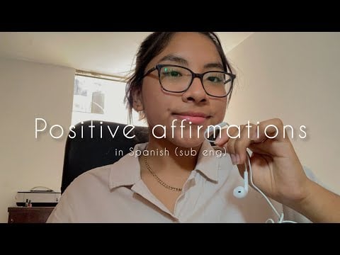 ASMR ✨Te lleno de afirmaciones positivas✨ (𝘴𝘶𝘣 𝘦𝘯𝘨𝘭𝘪𝘴𝘩)