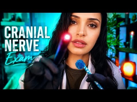 ASMR Cranial Nerve Exam Soft Spoken Roleplay