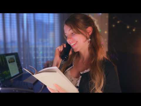 ASMR la RECEPCIONISTA del HOTEL te Acompaña en tu Primer Día 🛎️✨