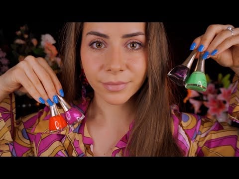ASMR Du Darfst bei Deiner Maniküre Einschlafen 🌼 (70er)
