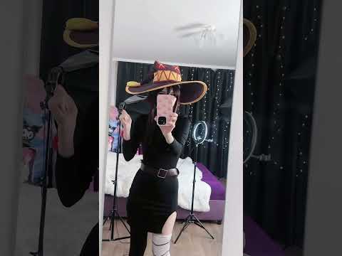 Funny 💥 Megumin #cosplay #anime #cosplayer #konosuba #megumin