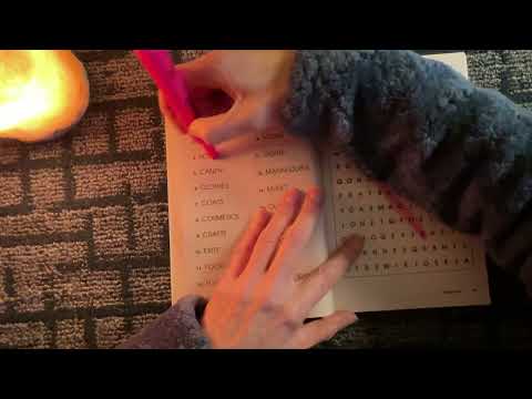 Word Search and Target Talk ASMR