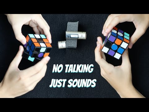 Rubik's Cube Sounds ASMR No Talking