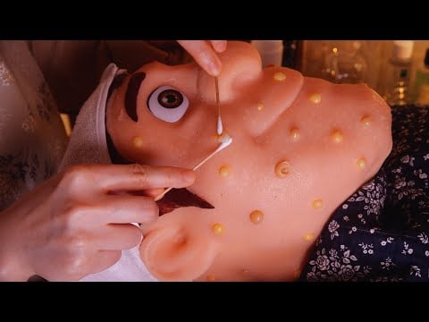 피부과 압출 레전드 ⚡ 2.5시간 팅글 폭발 ASMR｜잠오는 피아노 BGM