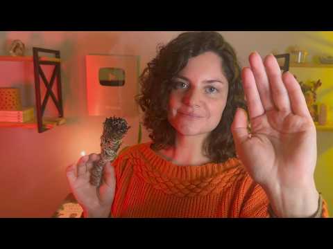 ASMR Reiki para Conforto e Paz com Sino Tibetano e Incenso de Mirra | Energia Zen