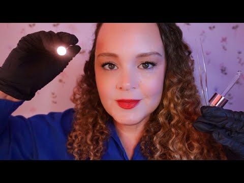 ASMR Gentle Doctor Scalp Exam and Treatment | Soft Spoken