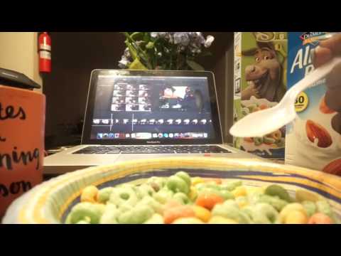 Cereal Whispers ASMR Eating Sounds Morning Ogre O'S