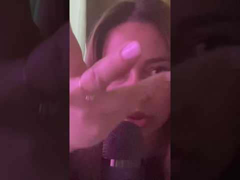 ASMR Mouth Sounds and Hand Movements 🫶🏻 #handsounds #mouthsounds #relax