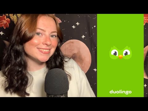 ASMR - En Español Pt.2! 🥰 (learning Spanish via duolingo)