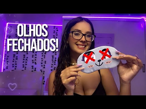 ASMR PARA “VER” DE OLHOS FECHADOS | durma em 5 minutos 😴