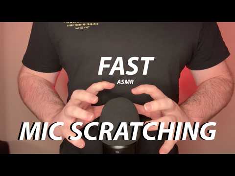ASMR MIC SCRATCHING *FAST & AGGRESSIVE*
