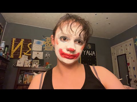 ASMR interviewing you for clown school roleplay (he dumped you)