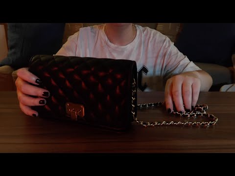 ASMR Bag Collection 👛✨👜 Soft Spoken, Leather Sounds, Crinkle Sounds