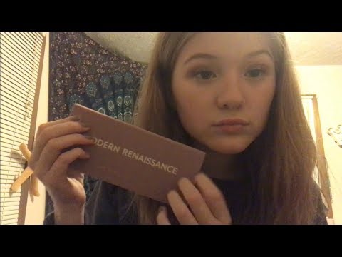 ASMR makeup collection | eyeshadow edition 💜💤 soft spoken