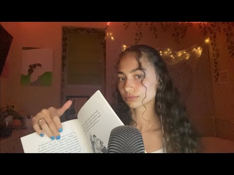 ASMR// Reading you to sleep