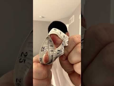 ASMR measuring tape eye exam ￼
