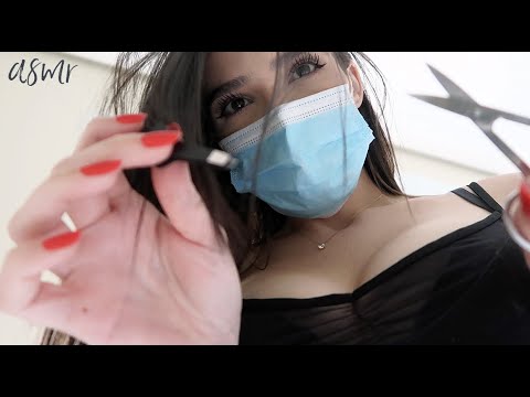 ASMR: FAZENDO SUA SOBRANCELHA /DOING YOUR EYEBROWS - FALA SUAVE / ROLEPLAY - Naiane ASMR