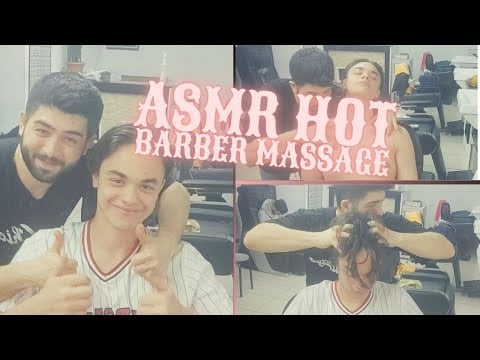 ASMR BARBER  INTENSIVE BODY MASSAGE 19 MIN FOR YOU  #pijat #barber #massage #asmr