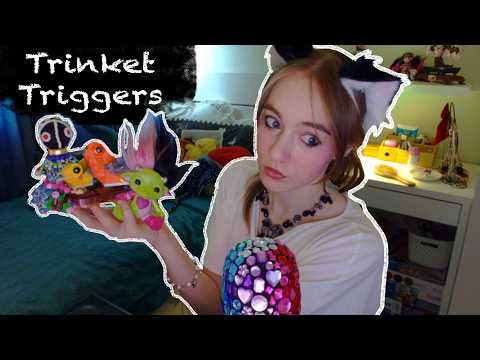(ASMR) Using My Favourite Trinkets As ASMR Triggers
