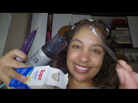 ASMR Extração de cravos fast and aggressive com sons de boca, limpeza de pele, atenção pessoal 🌙⭐️