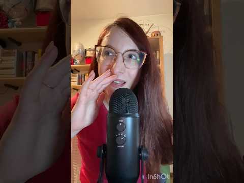 Indovina due cose di me #asmr #asmrsounds #relaxing #relax #goodvibes #positivevibes
