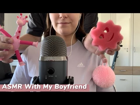 ASMR - MY BOYFRIEND TRIES TO GIVE ME TINGLES