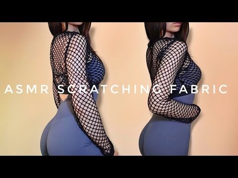 ASMR | SCRATCHING FABRIC | Aggressive scratching of clothes 