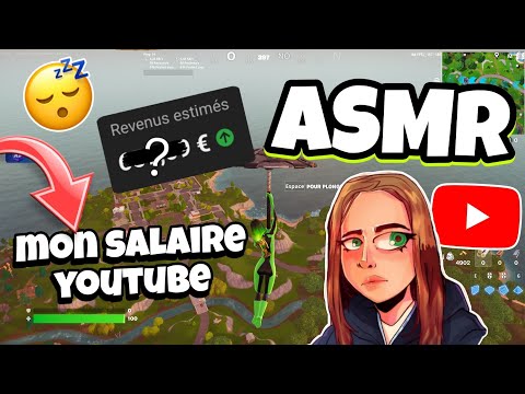 ASMR FRANÇAIS • Mon salaire et mes Revenus YOUTUBE 😴💫 (CHUCHOTEMENTS PROCHE DU MICRO)