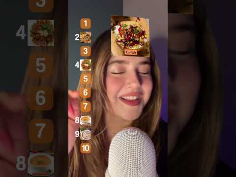 Kuşkaş kırmızı çizgimizdir #asmr #triggersforsleep #asmrvideo #sıralama #food #keşfet