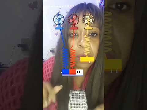 ASMR LIGUE AS CORES DO VENTILADOR #shortsvideo