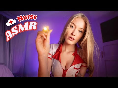 Are you okay?.. ASMR Nurse Roleplay 🩺🚨