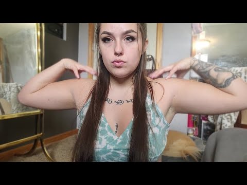 ASMR- Fabric & Dry Skin Scratching!!!! (Upper Body)