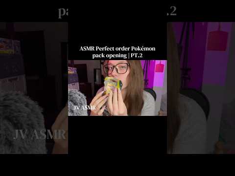 #asmr #pokemon #triggersforsleep #asmrcardopening #perfectorder #cardopening #pokemoncards #relax