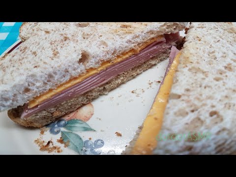 #asmr ASMR Making Ham Sandwich [No Talking]