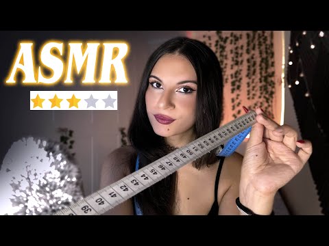 ASMR roleplay COSTURERA te toma medidas para un vestido