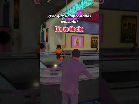 Por que siempre te cansas dia vs noche #memes #gta