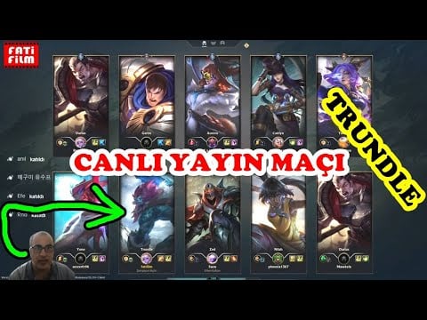 Trollü Canlı Yayın Maçında Trundle İle Oynadım  Sonuç Ne Oldu?