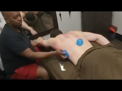 VR180 Coach's Sports Massage (Part 3 of 5) Best seen in a VR Headset