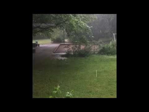 ASMR Very Relaxing and satisfying HEAVY RAIN SOUND ASMR